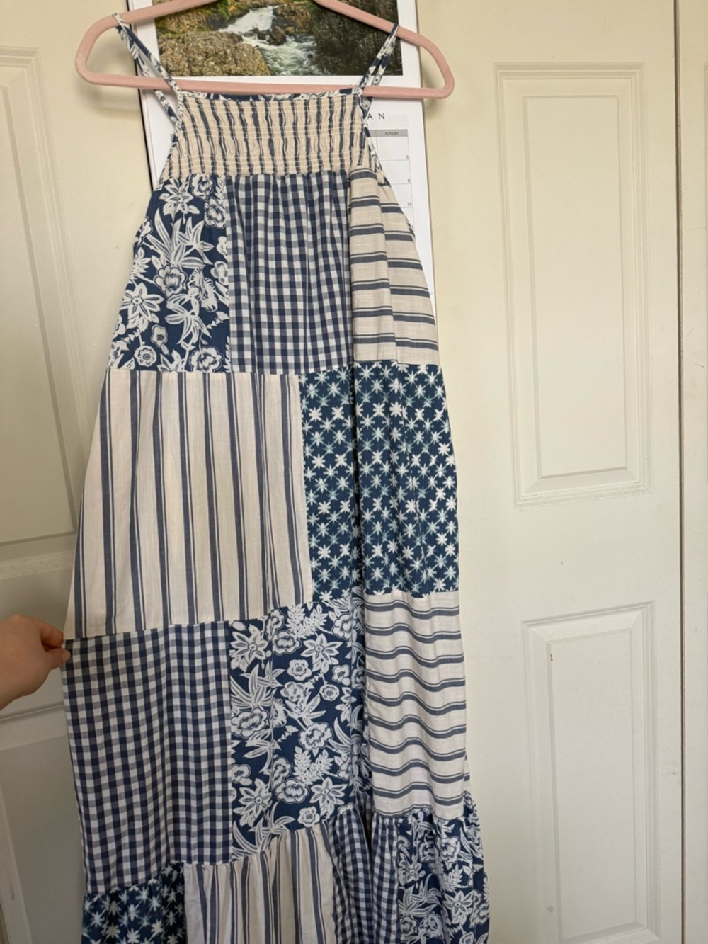Patchwork Maxi Dress